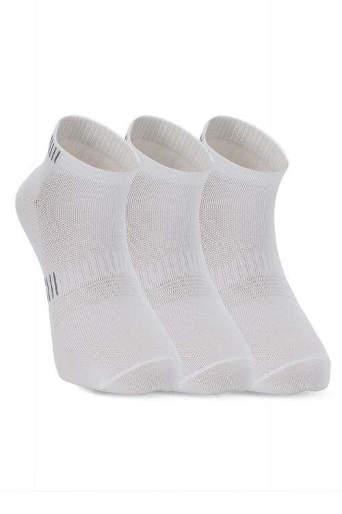 Slazenger JAGGER 3 lü Erkek Beyaz Çorap
