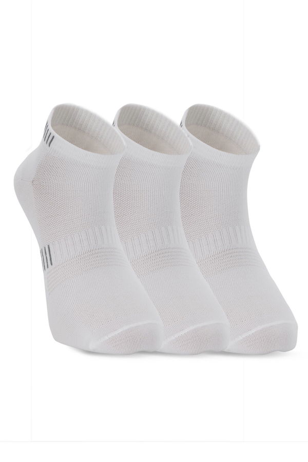 Slazenger JAGGER 3 lü Erkek Beyaz Çorap