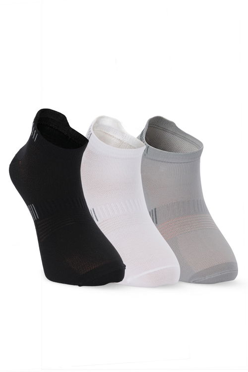 Slazenger JAGGER 3 lü Erkek Siyah / Beyaz Çorap