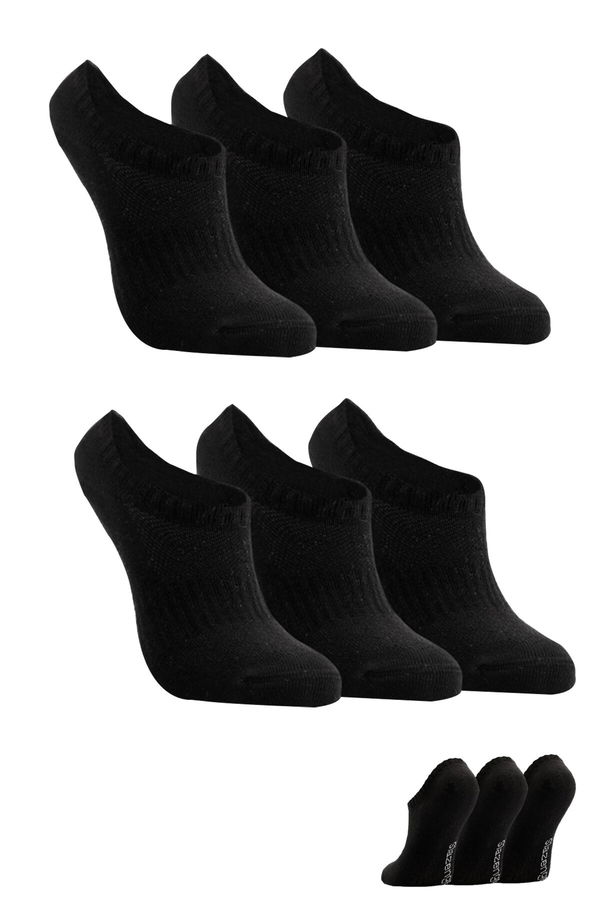 Slazenger JAKE 6 lı Set Kadın Siyah Çorap