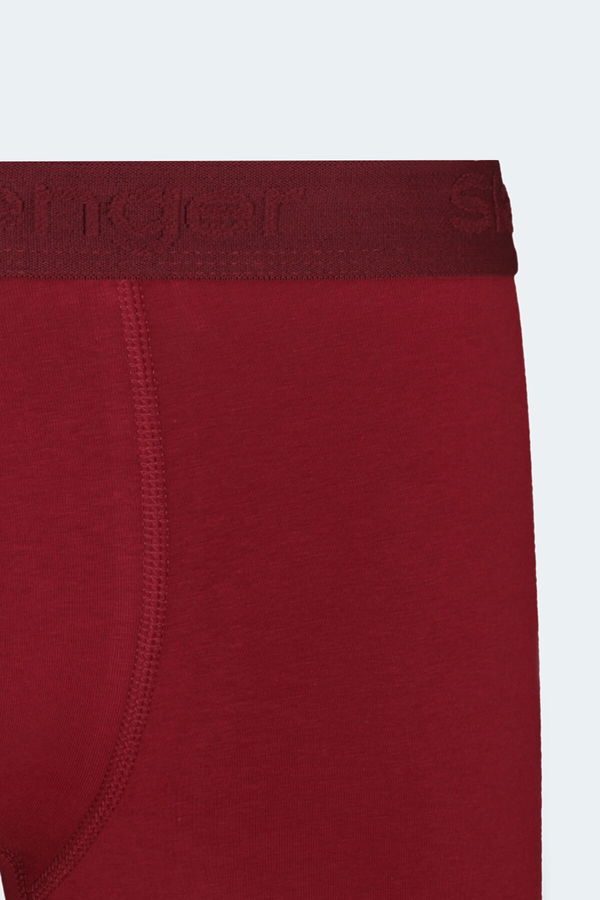 Slazenger JAMA 3 lü Set Erkek Bordo Boxer