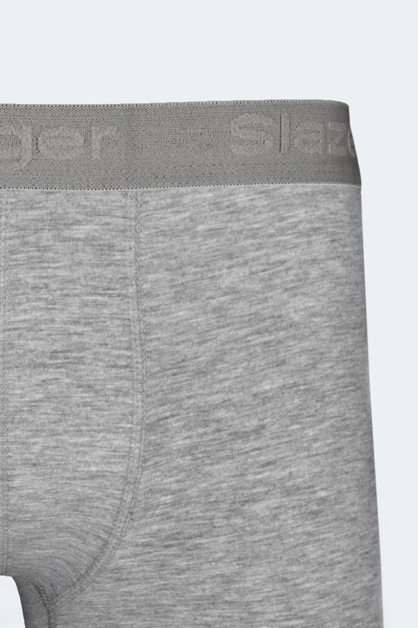 Slazenger JAMA 3 lü Set Erkek Gri Boxer