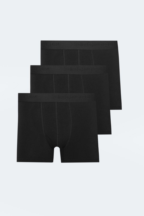 Slazenger JAMA 3 lü Set Erkek Siyah Boxer