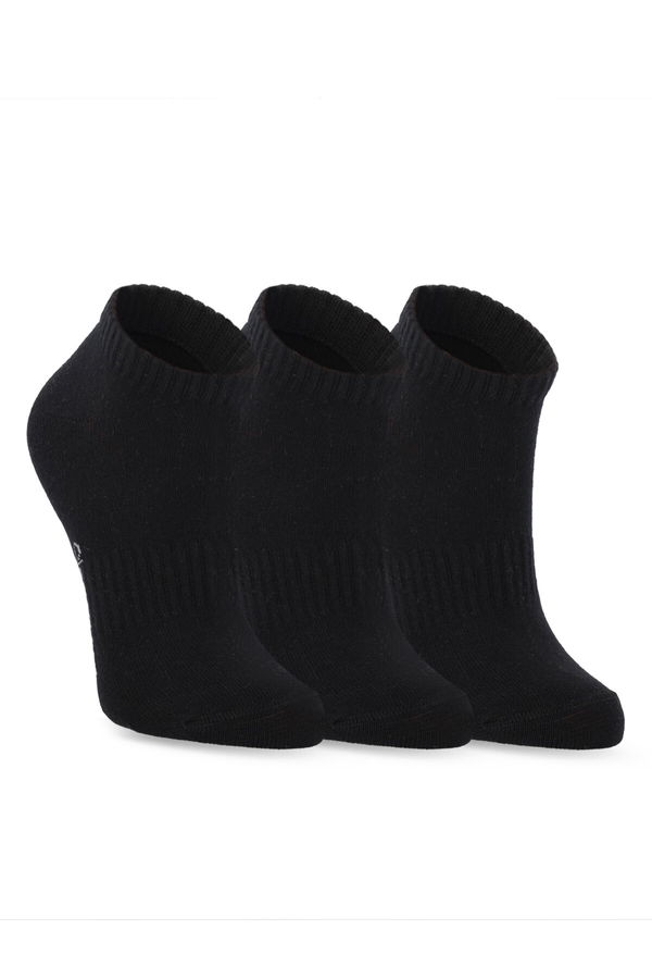 Slazenger JASIRA 3 lü Kadın Siyah Çorap