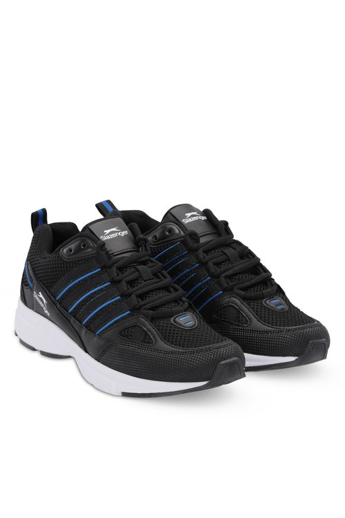 Slazenger JAZZY I Erkek Siyah / Saks Mavi Koşu & Yürüyüş Spor Ayakkabısı