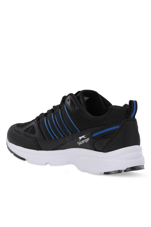 Slazenger JAZZY I Erkek Siyah / Saks Mavi Koşu & Yürüyüş Spor Ayakkabısı