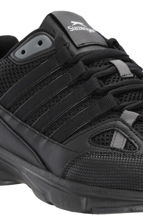 Slazenger JAZZY I Kadın Siyah / Gri Koşu & Yürüyüş Spor Ayakkabısı