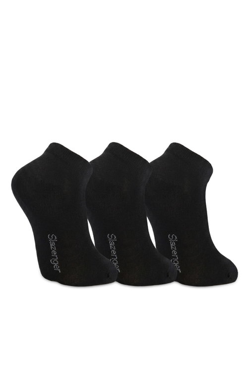 Slazenger JEFRY 3 lü Erkek Bambu Siyah Çorap