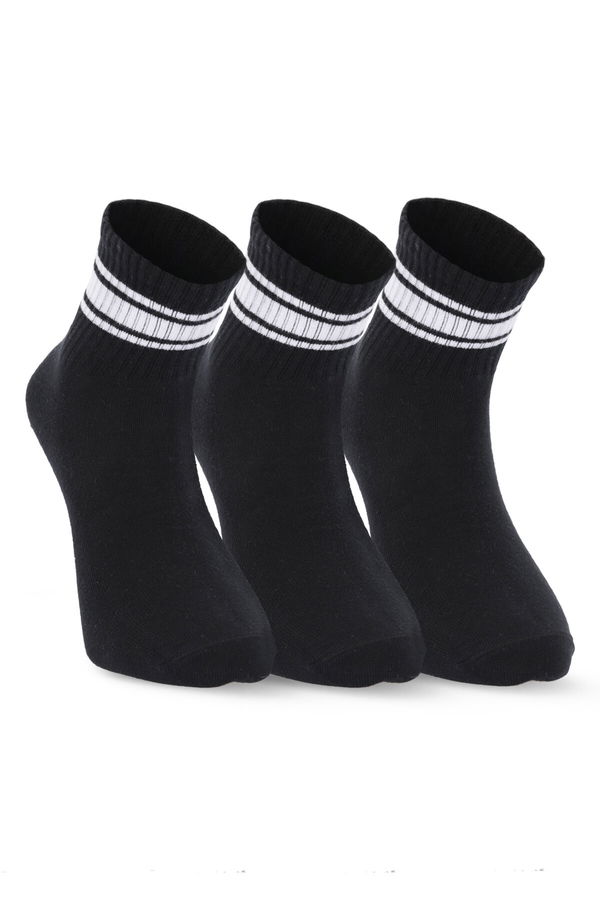 Slazenger JELLY 3 lü Erkek Siyah Çorap