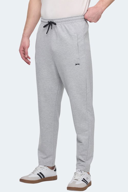 Slazenger JERRY NRM 2 Lİ SET Erkek Cepli Gri - Koyu Gri Eşofman Altı