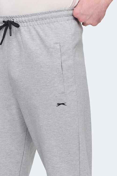 Slazenger JERRY NRM 2 Lİ SET Erkek Cepli Gri - Koyu Gri Eşofman Altı
