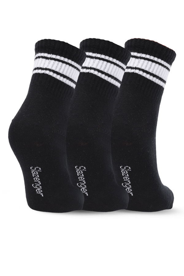 Slazenger JOKES 3 lü Kadın Siyah Çorap