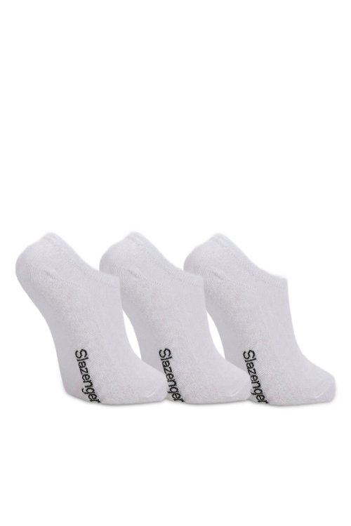 Slazenger JOLLY 3 lü Erkek Bambu Beyaz Çorap