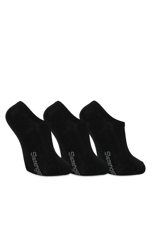 Slazenger JOLLY 3 lü Erkek Bambu Siyah Çorap