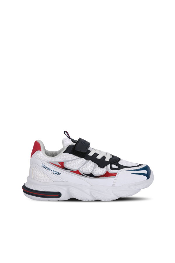 Slazenger KAFKA F Erkek Çocuk Beyaz / Lacivert Günlük Spor Ayakkabısı
