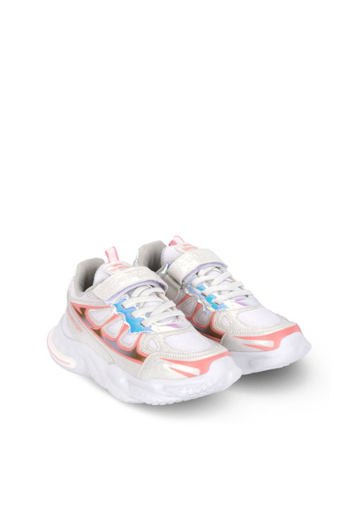 Slazenger KAFKA F Kız Çocuk Beyaz / Pembe Günlük Spor Ayakkabısı