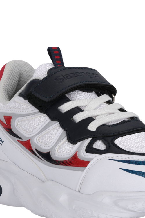 Slazenger KAFKA P Erkek Çocuk Beyaz / Lacivert Günlük Spor Ayakkabısı
