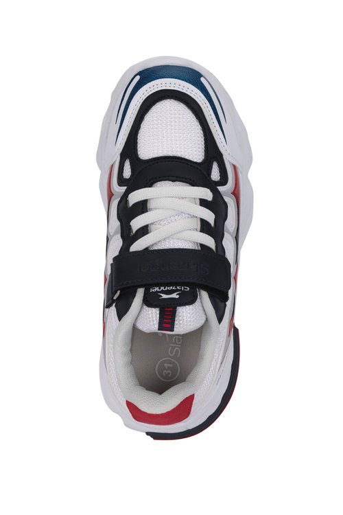 Slazenger KAFKA P Erkek Çocuk Beyaz / Lacivert Günlük Spor Ayakkabısı