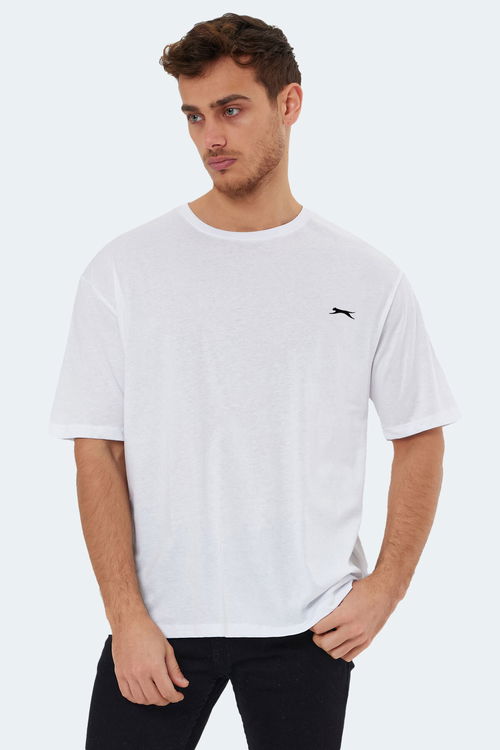 KAISER IN Oversize Erkek Tişört Beyaz