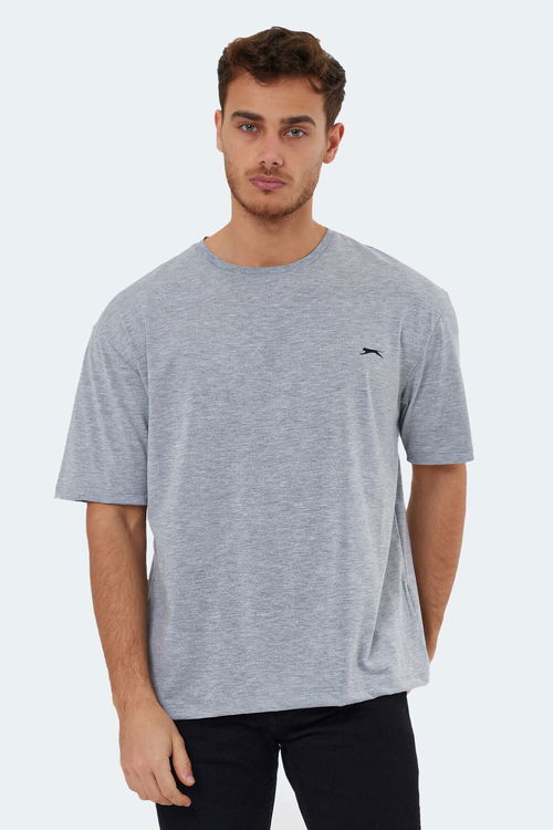 Slazenger KAISER Erkek Kısa Kol T-Shirt Gri