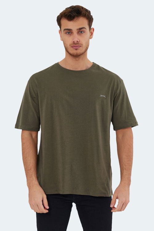 KAISER IN Oversize Erkek Tişört Haki