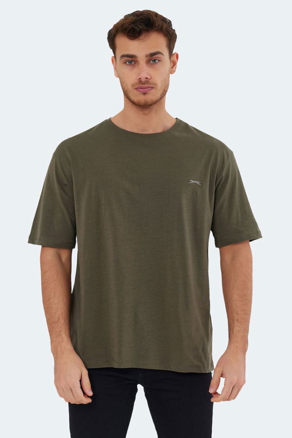 KAISER IN Oversize Erkek Tişört Haki