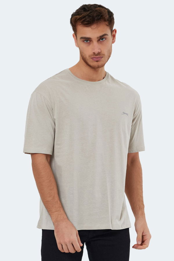 KAISER IN Oversize Erkek Tişört Taş Gri