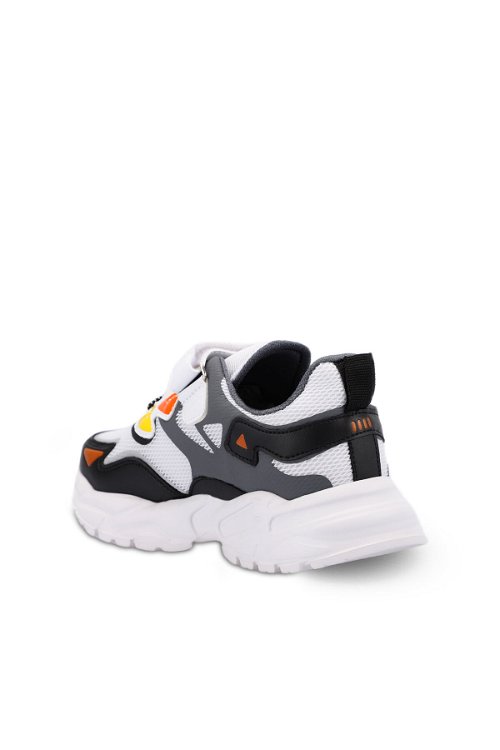 Slazenger KAJAL I Sneaker Erkek Çocuk Ayakkabı Beyaz / Siyah