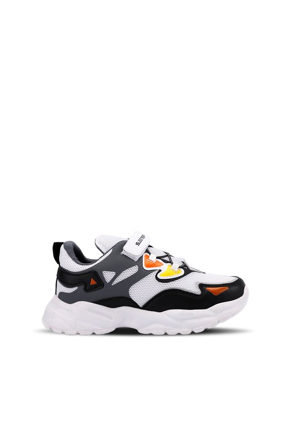Slazenger KAJAL I Sneaker Kız Çocuk Ayakkabı Beyaz / Siyah