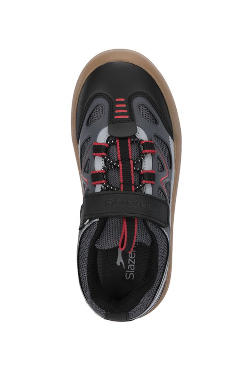 Slazenger KAJU F Erkek Çocuk Koyu Gri / Siyah Günlük Spor Ayakkabısı