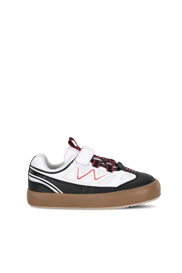 Slazenger KAJU F Unisex Çocuk Beyaz / Siyah Günlük Spor Ayakkabısı
