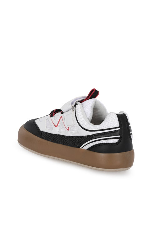 Slazenger KAJU F Unisex Çocuk Beyaz / Siyah Günlük Spor Ayakkabısı