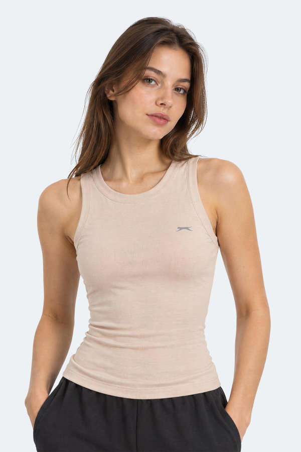 Slazenger KALANDRA IN Kadın Bej Atlet