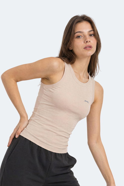 Slazenger KALANDRA IN Kadın Bej Atlet