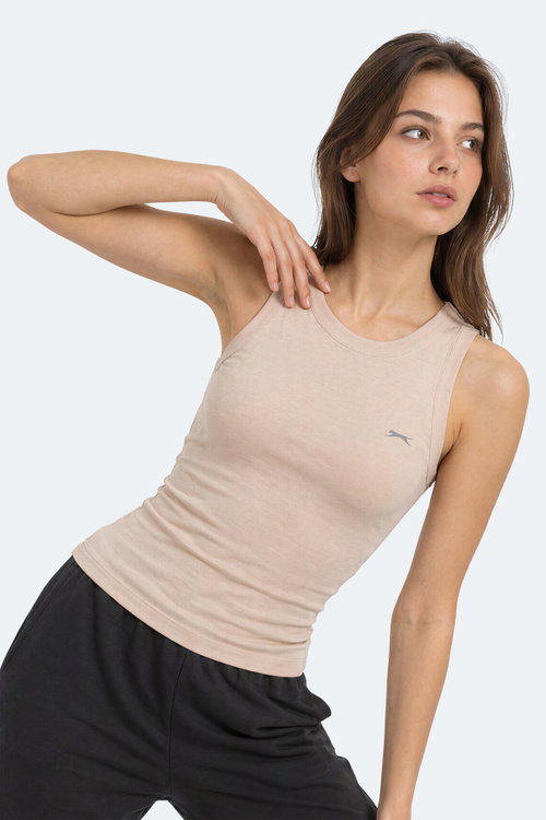 Slazenger KALANDRA IN Kadın Bej Atlet