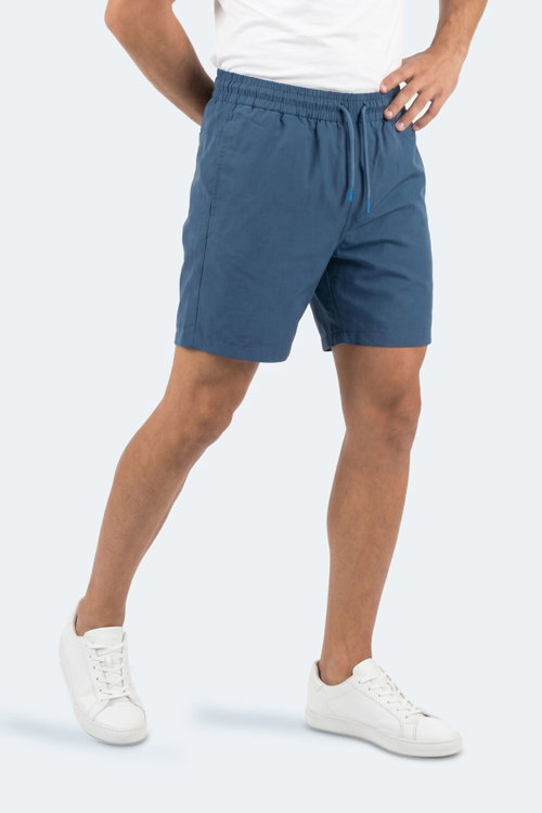 Slazenger KALIDAS Erkek Cepli Deniz Şortu Lacivert Şort