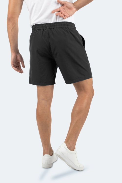 Slazenger KALIDAS Erkek Cepli Deniz Şortu Siyah Şort