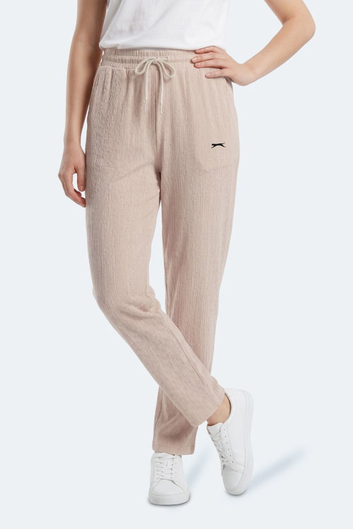 Slazenger KAMON Kadın Bej Eşofman Altı