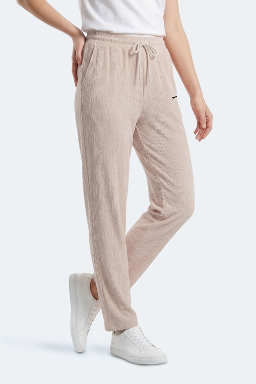 Slazenger KAMON Kadın Bej Eşofman Altı