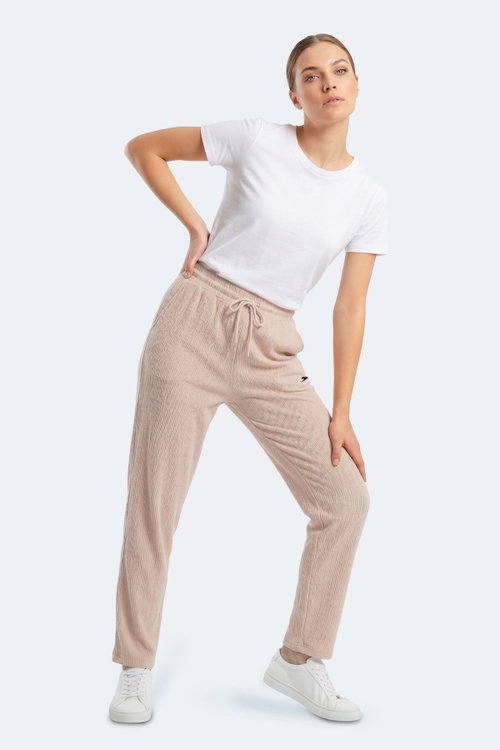 Slazenger KAMON Kadın Bej Eşofman Altı