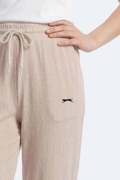 Slazenger KAMON Kadın Bej Eşofman Altı