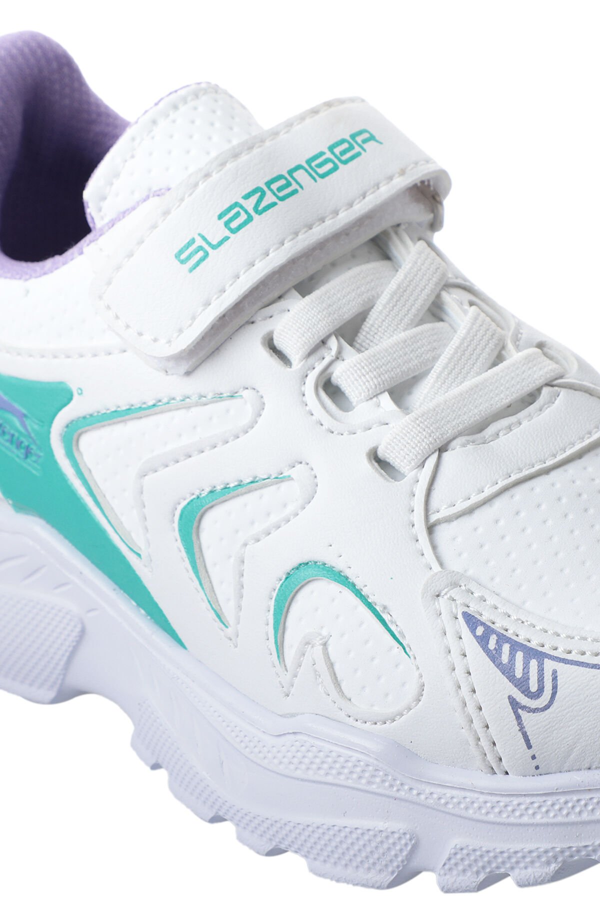 Slazenger KANEVA Sneaker Kız Çocuk Ayakkabı Beyaz - Thumbnail