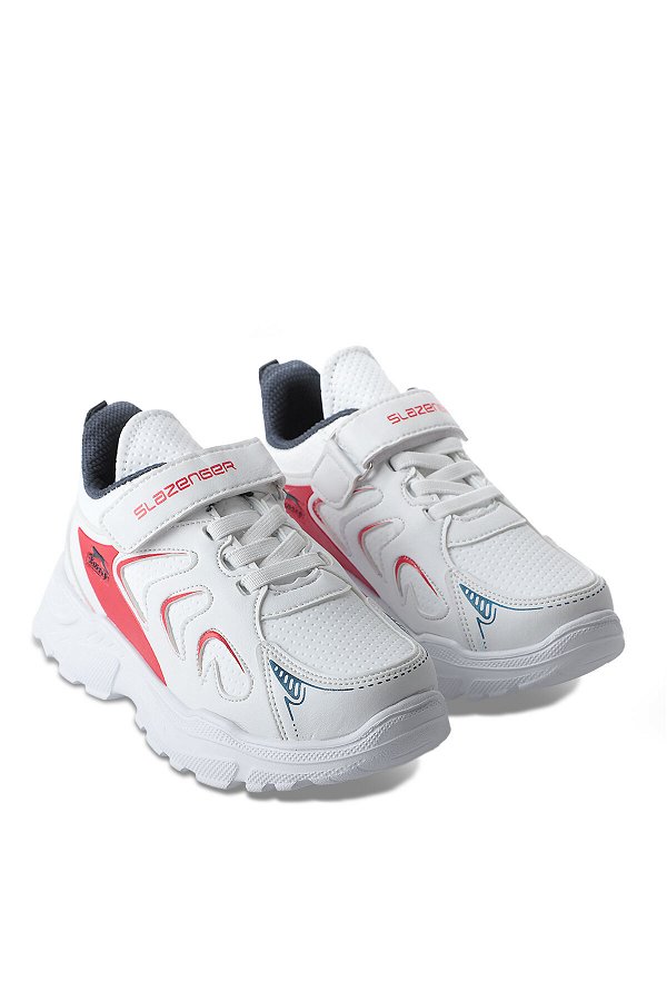 KANEVA I Sneaker Erkek Çocuk Ayakkabı Beyaz / Lacivert / Kırmızı