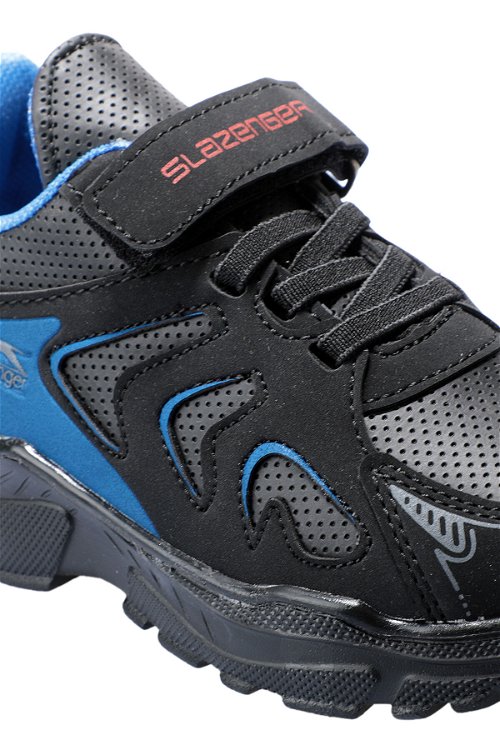 Slazenger KANEVA Sneaker Erkek Çocuk Ayakkabı Siyah / Siyah
