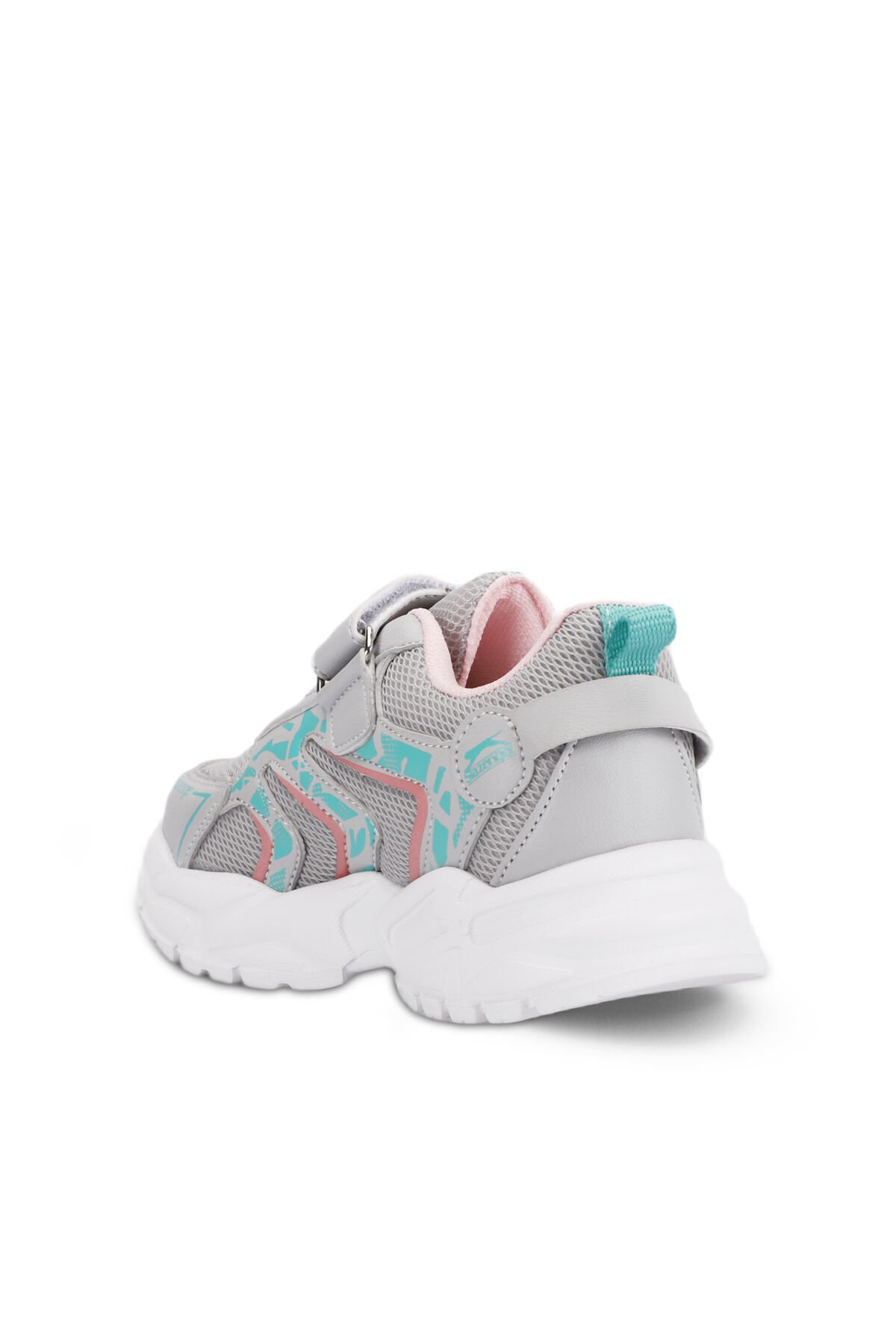 Slazenger KANNER Sneaker Kız Çocuk Ayakkabı Gri / Pembe - Thumbnail