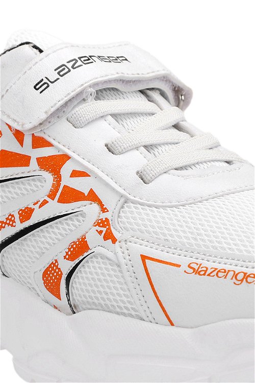 Slazenger KANNER Sneaker Kız Çocuk Ayakkabı Beyaz / Turuncu