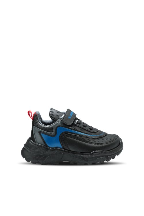 Slazenger KANON I Sneaker Erkek Çocuk Ayakkabı Siyah / Mavi
