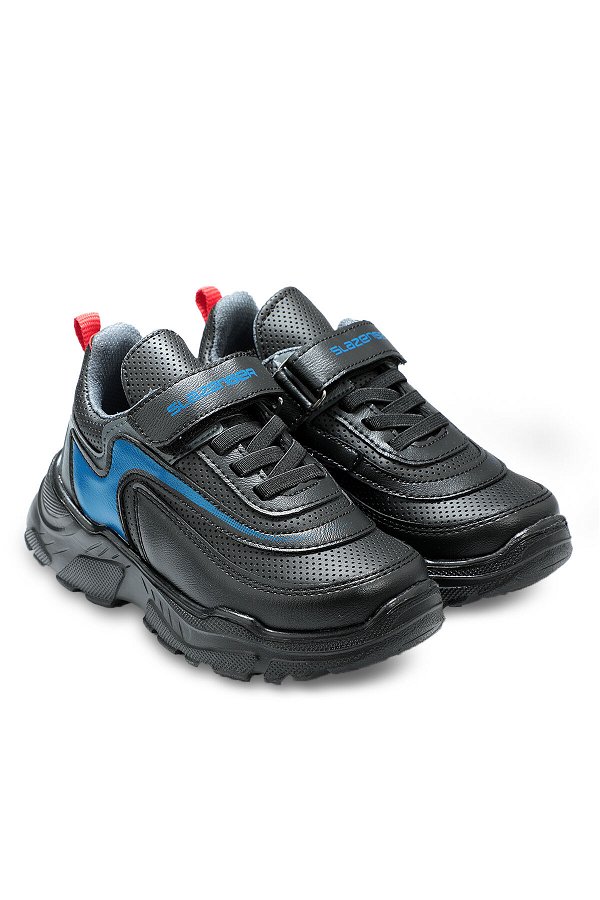 KANON I Sneaker Erkek Çocuk Ayakkabı Siyah / Mavi