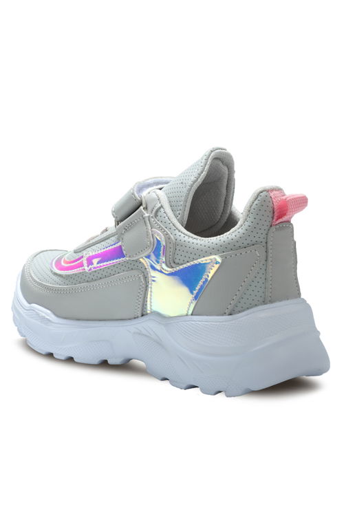 KANON I Sneaker Kız Çocuk Ayakkabı Gri / Pembe