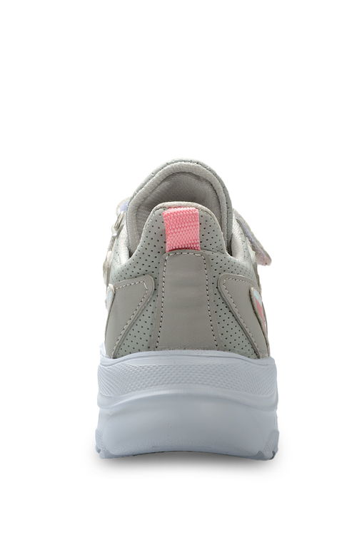 KANON I Sneaker Kız Çocuk Ayakkabı Gri / Pembe